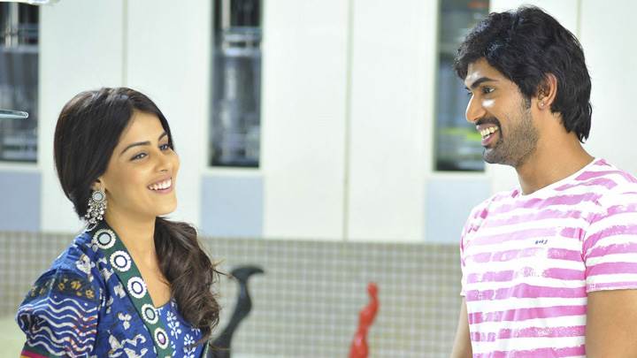 Sweet Smiling Of Genelia D’Souza And Rana Daggubati In Naa Ishtam